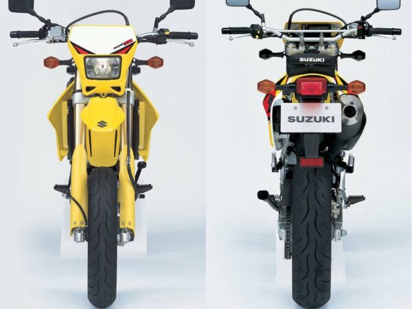 Suzuki DR-Z400SM 2005 front and rear