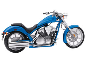 Honda Fury 2010 blue back