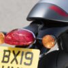 Triumph Thruxton RS 2020 Matt Storm Grey Matt Siver Ice taillight