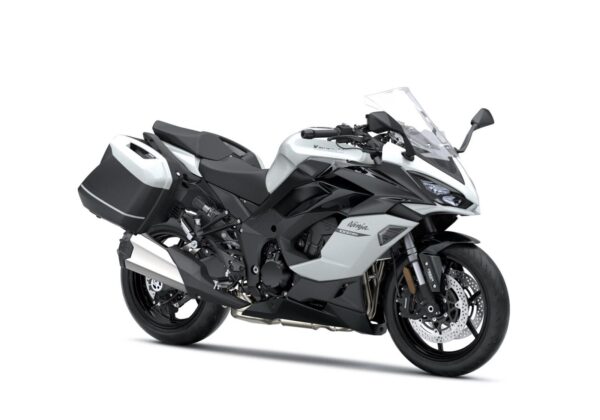 Kawasaki Ninja 1000SX Tourer 2020 Pearl Blizzard White Metallic Carbon Gray Metallic Spark Black front