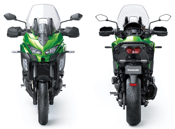 Kawasaki Versys 1000 SE 2021 front and rear