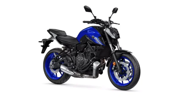 Yamaha MT-07 2021 blue front