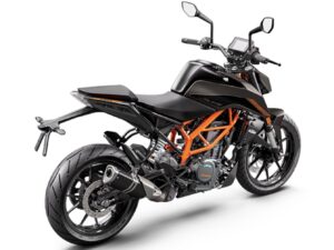 KTM 390 Duke 2023 back