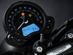 Triumph Street Scrambler 2021 dashboard