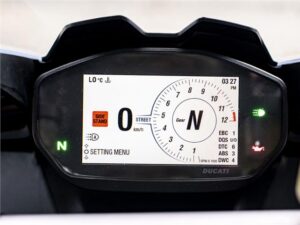 Ducati Panigale V2 dashboard