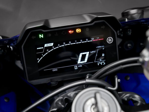 Yamaha YZF-R7 2022 dashboard