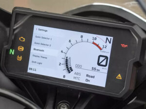 KTM RC390 2022 dashboard