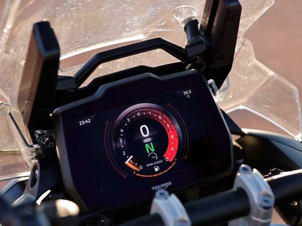 Triumph Tiger 1200 GT Explorer 2022 dashboard