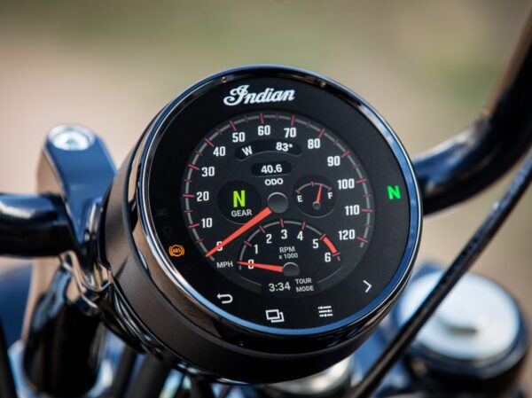 Indian Chief Bobber Dark Horse 2023 dashboard