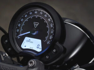 Triumph Speedmaster 2021 dashboard