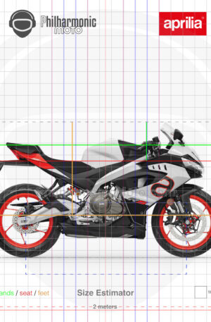 Aprilia RS 457 2024 white