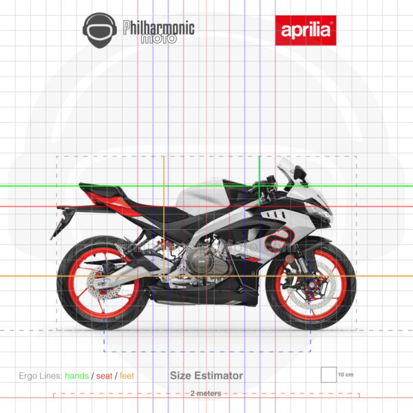 Aprilia RS 457 2024 white