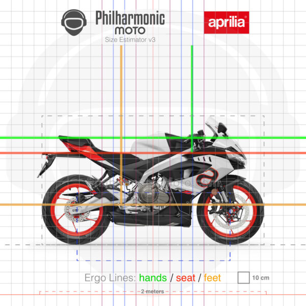 Aprilia RS 457 2024 white