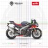 Aprilia RSV4 Factory 1100 2021 red blue