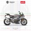 Aprilia Tuono V4 1100 2023 Tarmac Grey