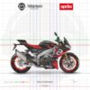 Aprilia Tuono V4 Factory 1100 2021 red black