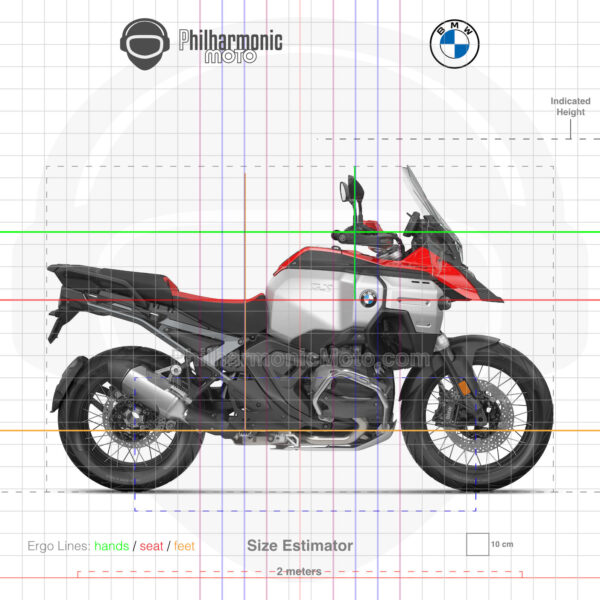 BMW R 1300 GS Adventure 2024 Racing Red