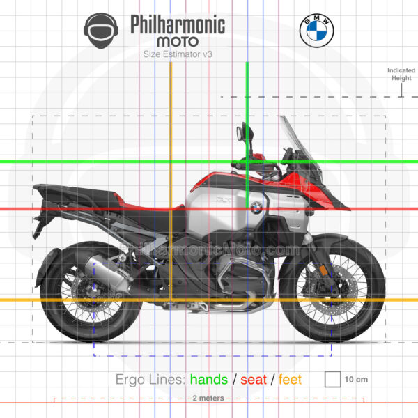 BMW R 1300 GS Adventure 2024 Racing Red