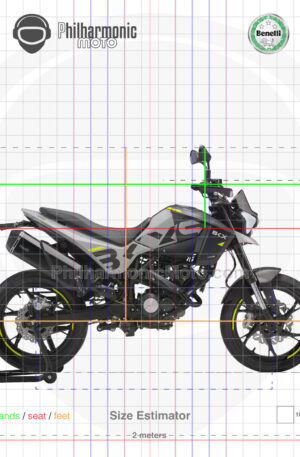 Benelli BKX 125 S 2025 Pastel Grey