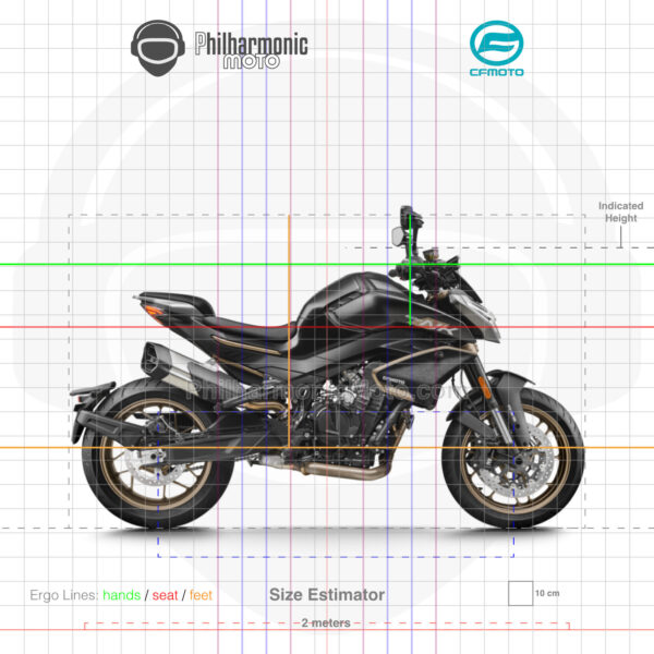 CFMoto 800NK Advanced 2023 Nebula Black