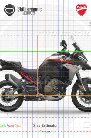 Ducati Multistrada V4 Rally 2023 Brushed Aluminium & Matt Black