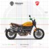 Ducati Scrambler 1100 Tribute Pro 2022 Giallo Ocra