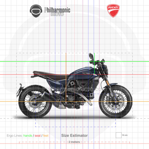 Ducati Scrambler Nightshift 2023 Nebula Blue