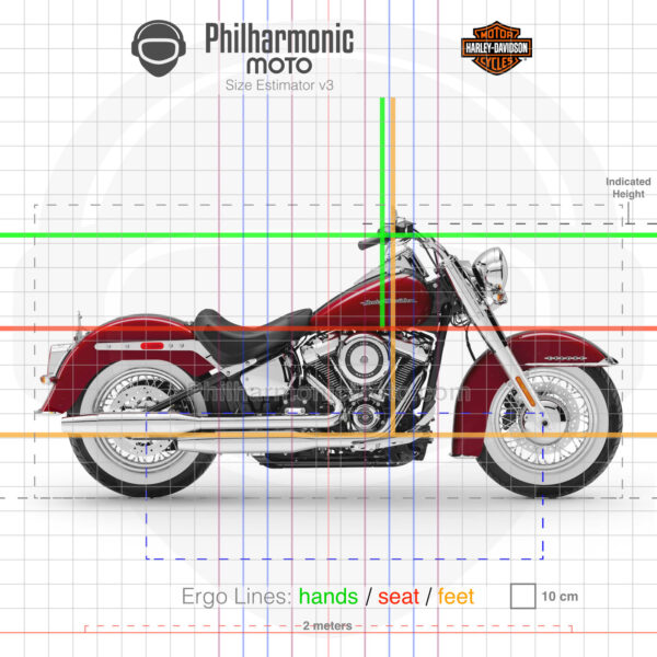 Harley-Davidson Softail Deluxe 2020 red