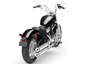 Harley-Davidson Softail Standard 2022 black rear