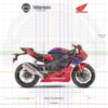 Honda CBR1000RR 2022 Grand Prix Red