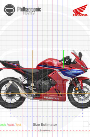 Honda CBR500R 2024 Grand Prix Red Tricolour