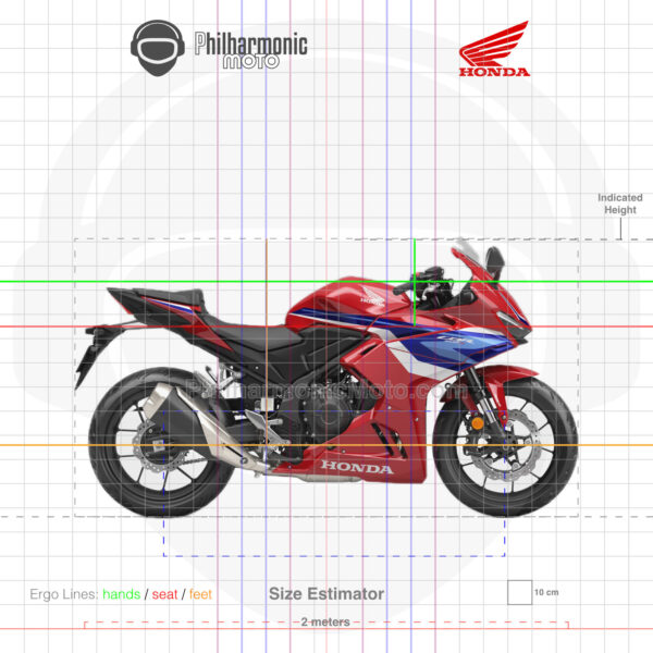 Honda CBR500R 2024 Grand Prix Red Tricolour