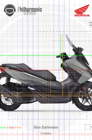 Honda Forza 125 2025 Pearl Falcon Gray