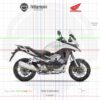 Honda VFR800X Crossrunner 2017 white