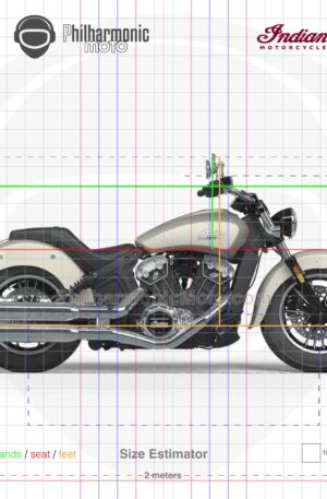 Indian Scout 2023 Silver Quartz Metallic