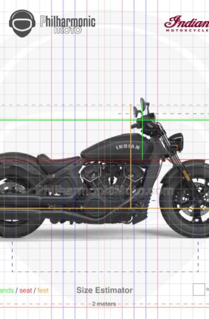 Indian Scout Bobber Sixty 2021 Thunder Black Smoke