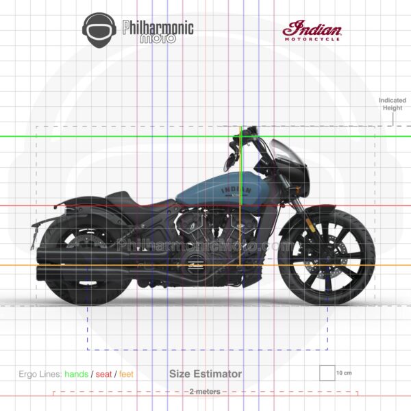 Indian Scout Rogue 2023 Storm Blue