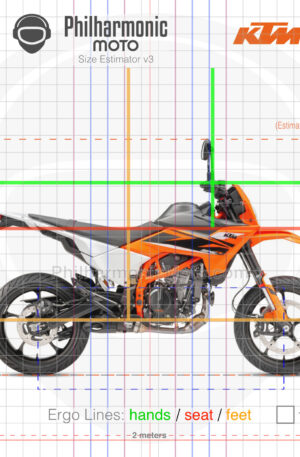 KTM 125 SMC R 2025 orange sev3