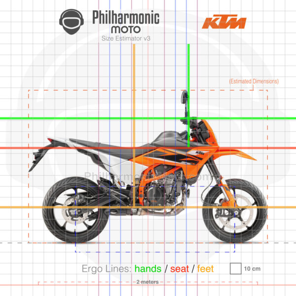 KTM 125 SMC R 2025 orange sev3