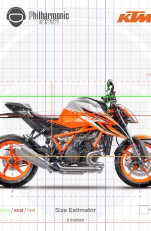 KTM 1290 Super Duke R 2023 orange