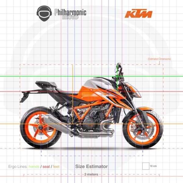 KTM 1290 Super Duke R 2023 orange