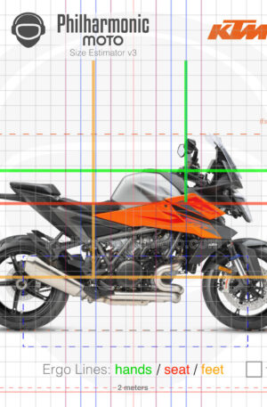 KTM 1390 Super Duke GT 2025 orange