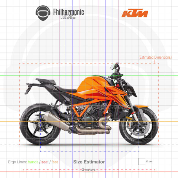 KTM 1390 Super Duke R 2024 orange