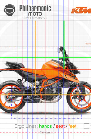 KTM 390 Duke 2024 orange