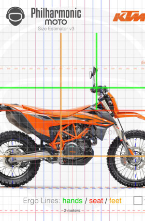 KTM 690 Enduro R 2023 orange