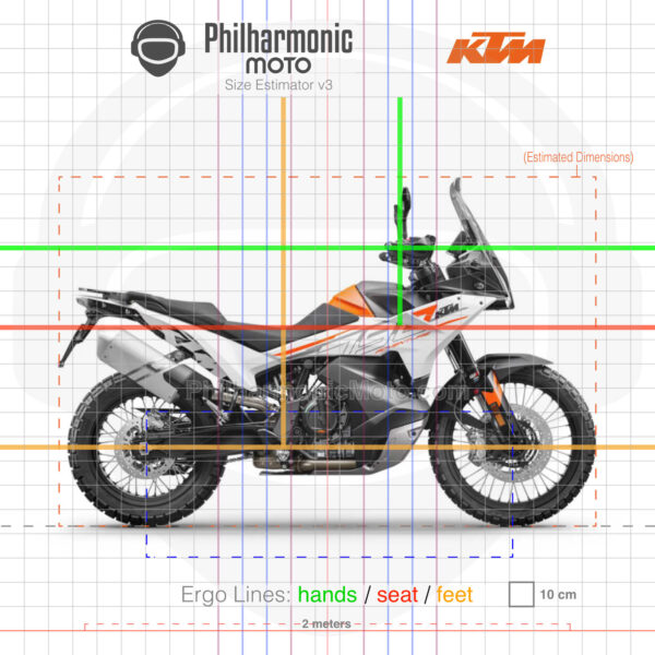 KTM 790 Adventure 2023 white