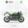 Kawasaki Ninja ZX-4RR 2023 Lime Green Ebony