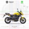 Kawasaki Versys 650 2015 Pearl Shining Yellow