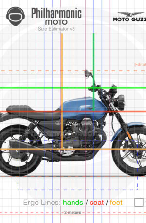 Moto Guzzi V7 Stone 2025 Blu Profondo