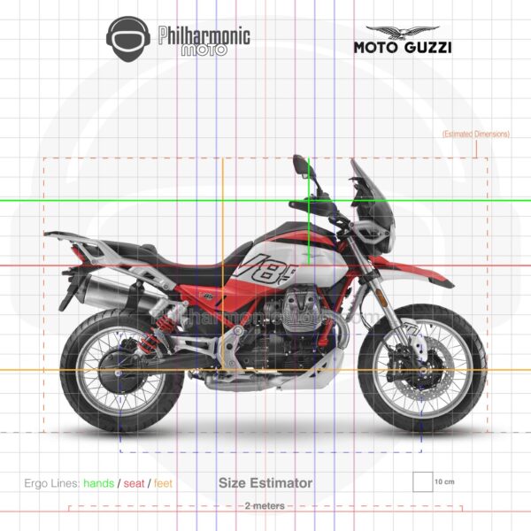 Moto Guzzi V85 TT 2024 Rosso Fuji